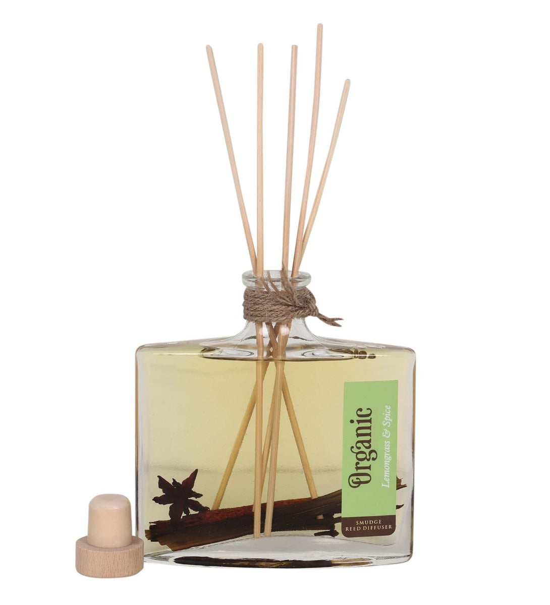 Diffusore di profumo per ambiente con bastoncini ml 150 Lemongrass e Spicy