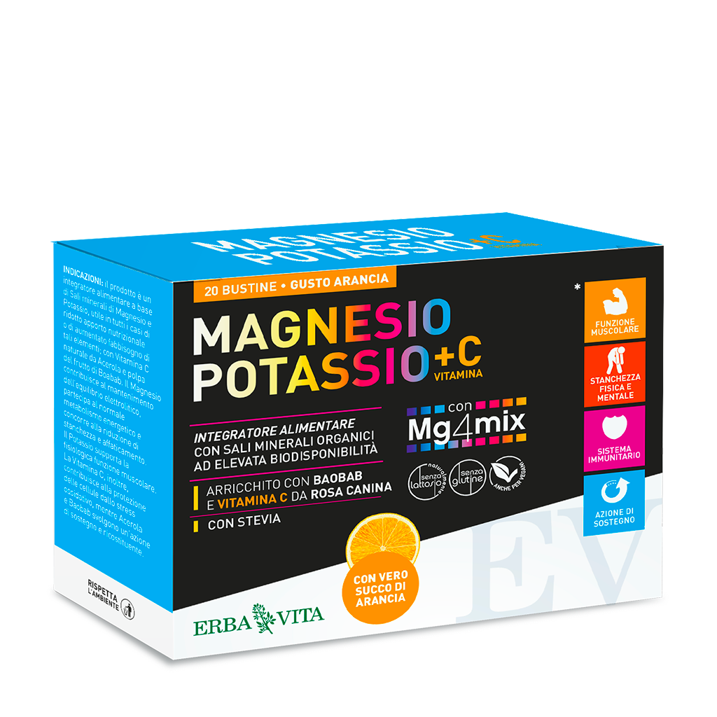 Magnesio e potassio +vitamina C