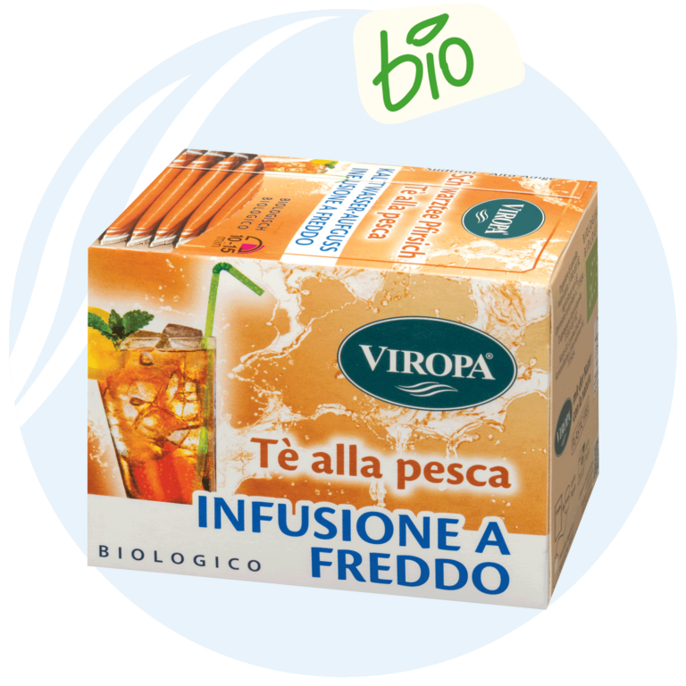 Viropa Tè alla pesca „Bio“ Infusione a freddo