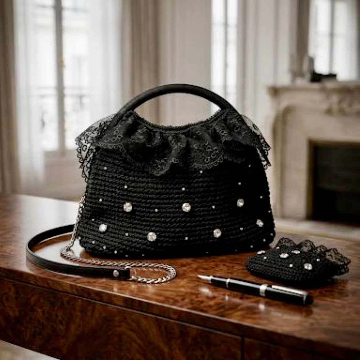 Borsa Gioiello “Noir Enchanté”