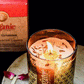 Candela Organic Goodness in cera di soia e frammenti di Rosa & Geranio gr 200