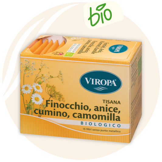 Finocchio Cumino Anice Camomilla 15 bustine filtro