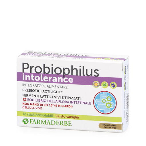 Probiophilus Intolerance 12 orodispersible sticks 