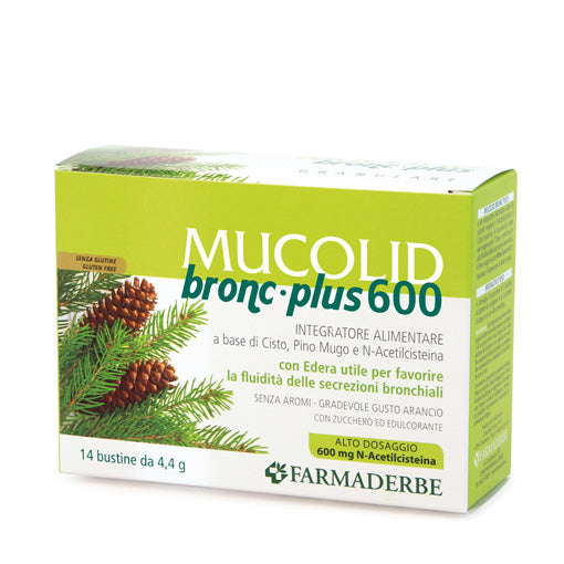Mucolid Bronc Granulare 600 Plus 14bs