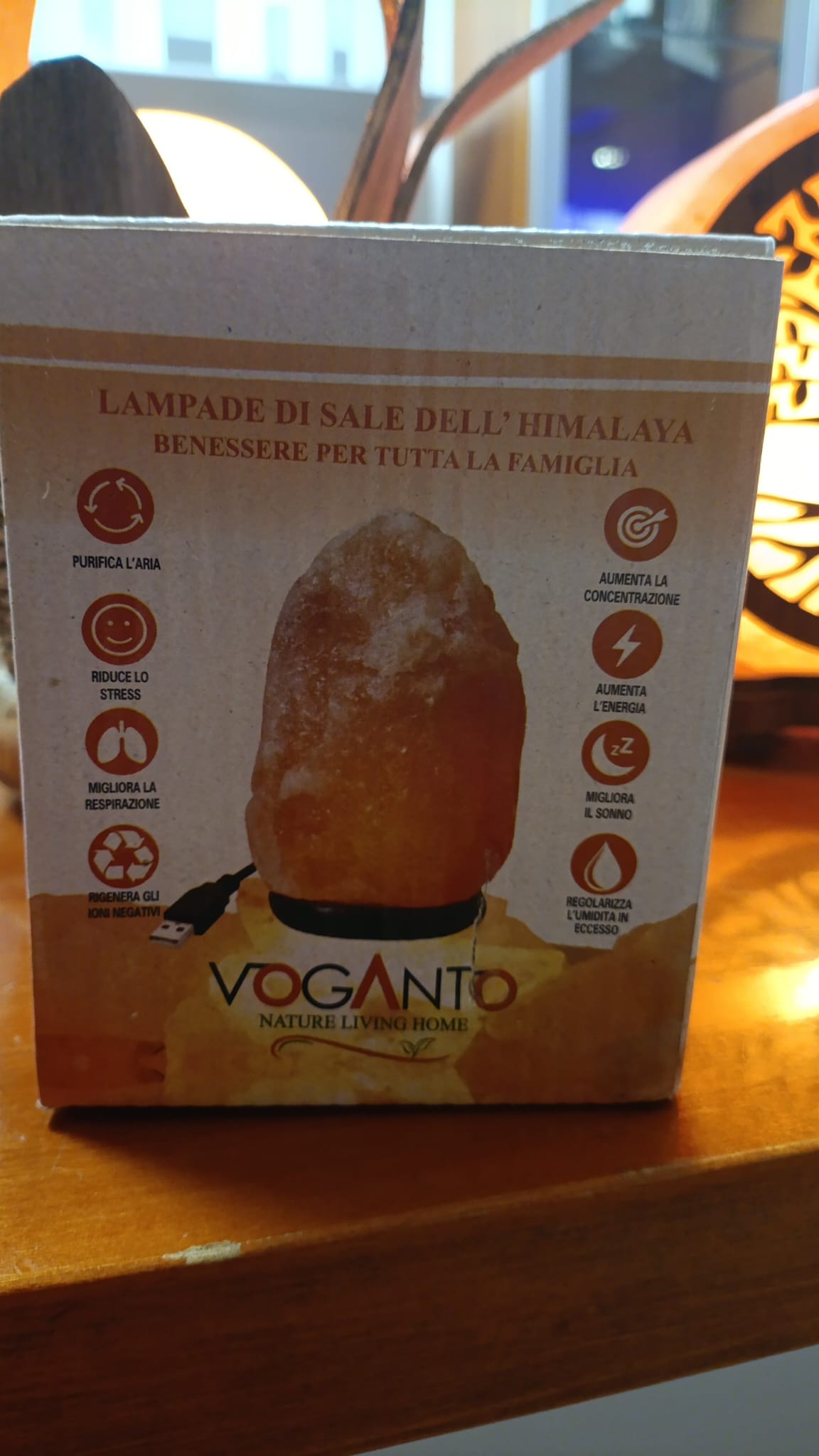 Lampada di sale 6-9 kg