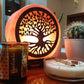 Lampade di sale 3D albero della vita cm h18