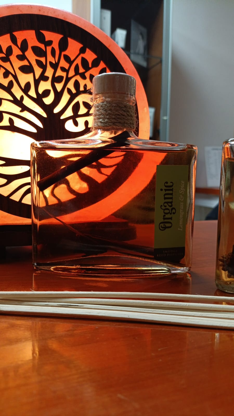 Diffusore di profumo per ambiente con bastoncini ml 150 Lemongrass e Spicy