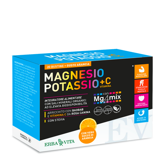 Magnesio e potassio +vitamina C