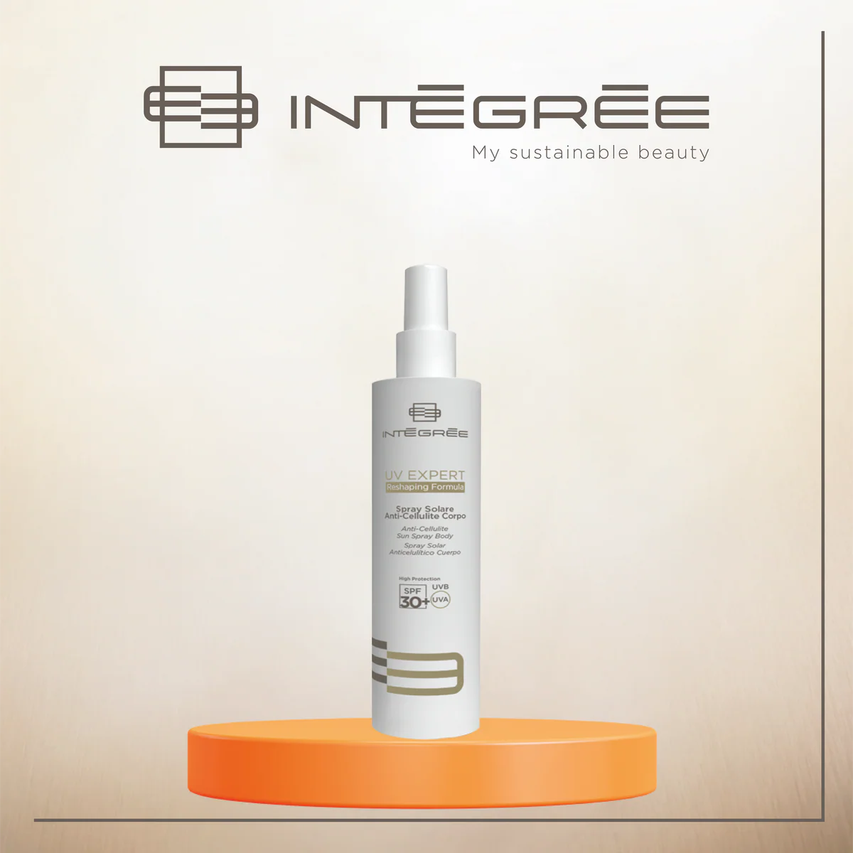 INTEGREE - SPRAY SOLARE ANTI-CELLULITE CORPO spf 30+