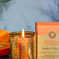 Candela Organic Goodness in cera di soia e frammenti di Mandarino & Alloro gr 200