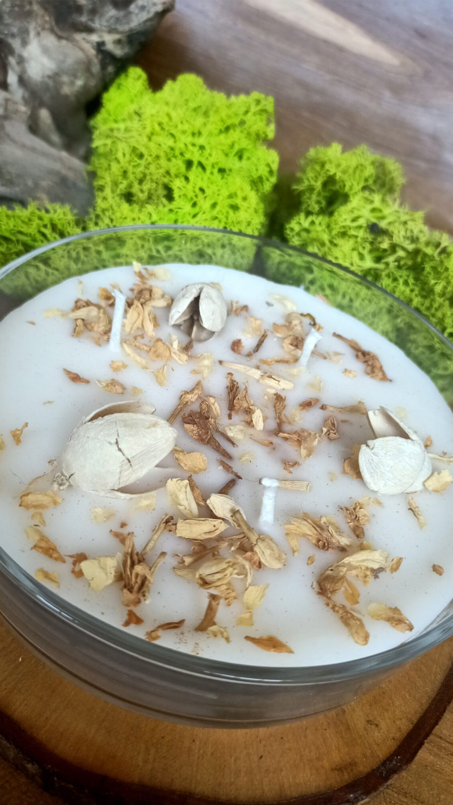 Candela cera di soia boho collection WILD SPIRIT Gelsomino/caprifoglio 200 gr.