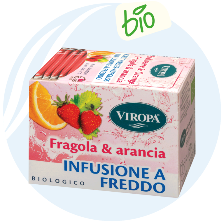 Viropa fragola & arancia „Bio“ Infusione a freddo