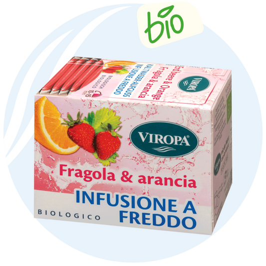 Viropa fragola & arancia „Bio“ Infusione a freddo
